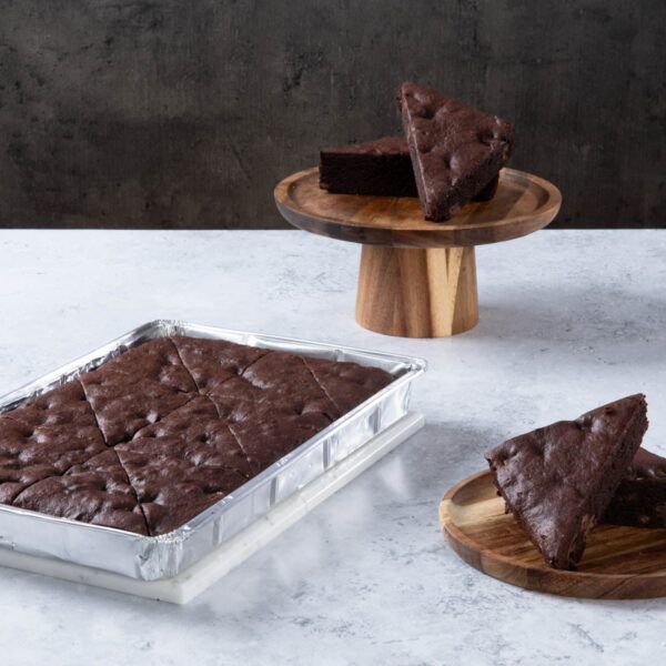 Luxury Belgian Chocolate Brownie Traybake