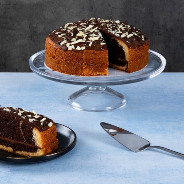Chocolate & Vanilla Marble Cake