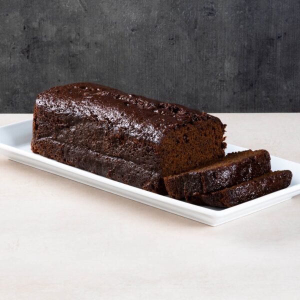 Dark Sticky Ginger Loaf Cake