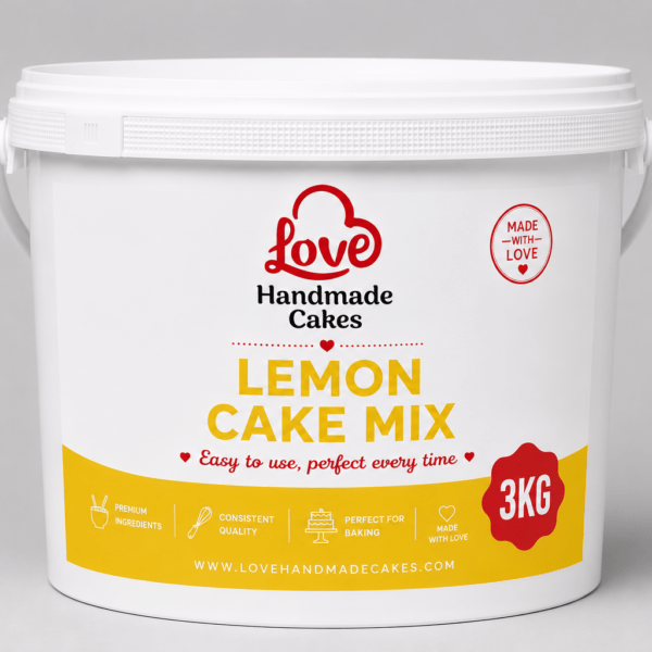 Lemon Cake Mix - 3kg Bucket