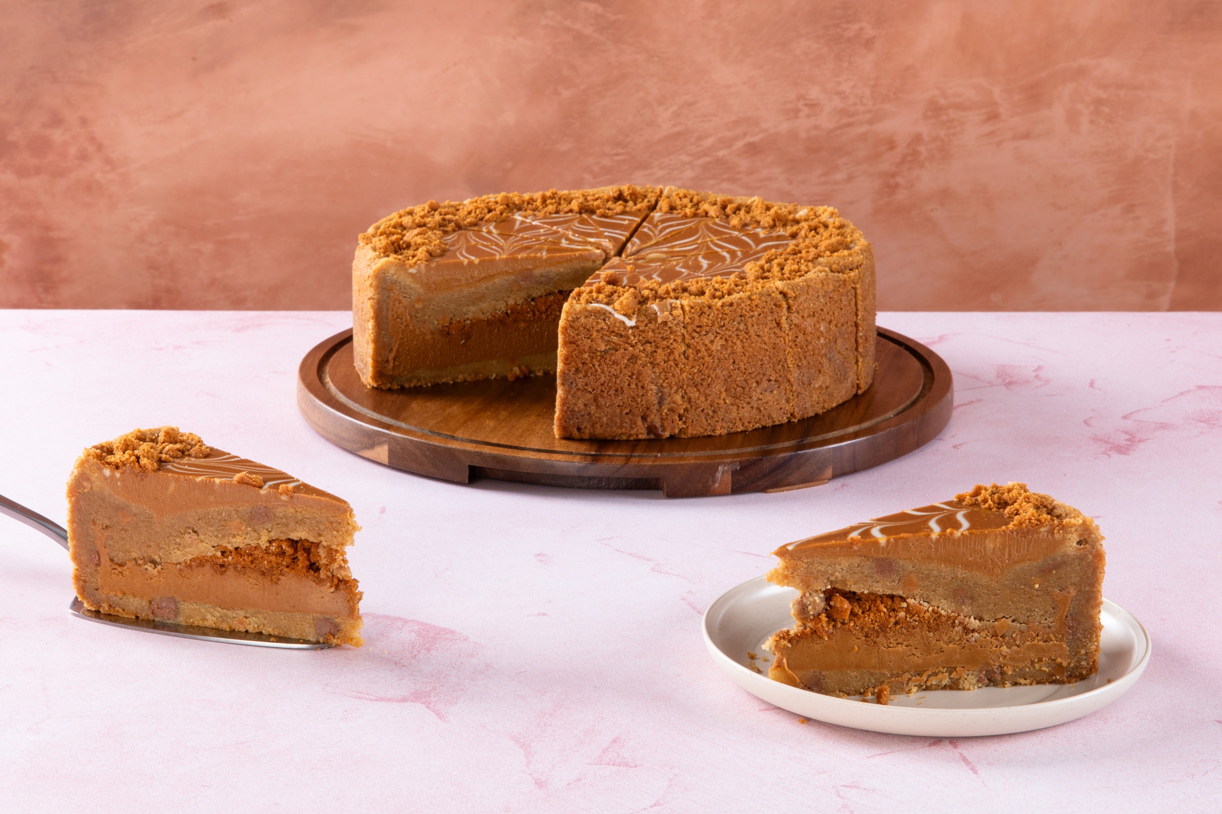 Lotus cookie pie