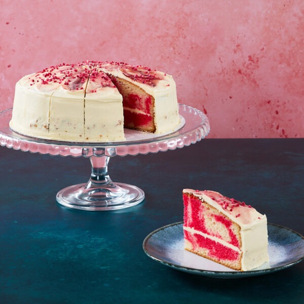 Raspberry Ripple Cake