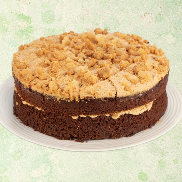 Vegan Sticky Toffee Gingerbread Cake